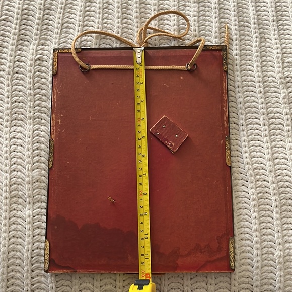 🐉Vintage MCM Mid Century Modern Brass Hanging Dragon Frame Wall Art Decor🐉 - Picture 13 of 16